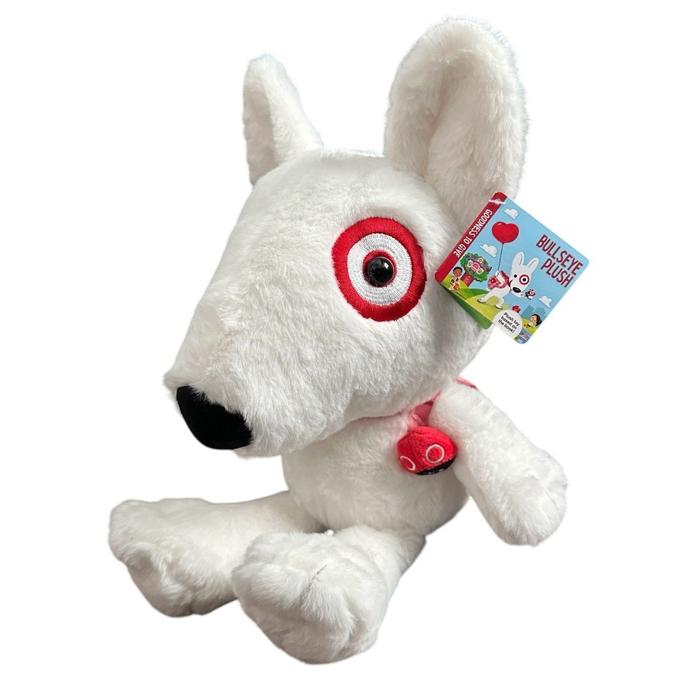 New‎ Goodness To Give Target Bullseye 15" Plush Dog